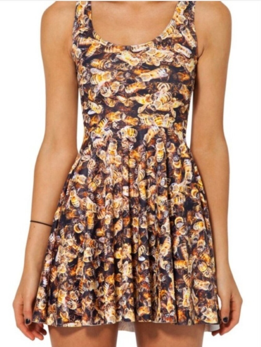 Blackmilk Bees Reversible Dress Size XL